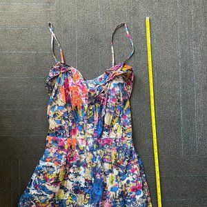 Arden B- Spring/Summer Floral Dress w/ ruffle detail